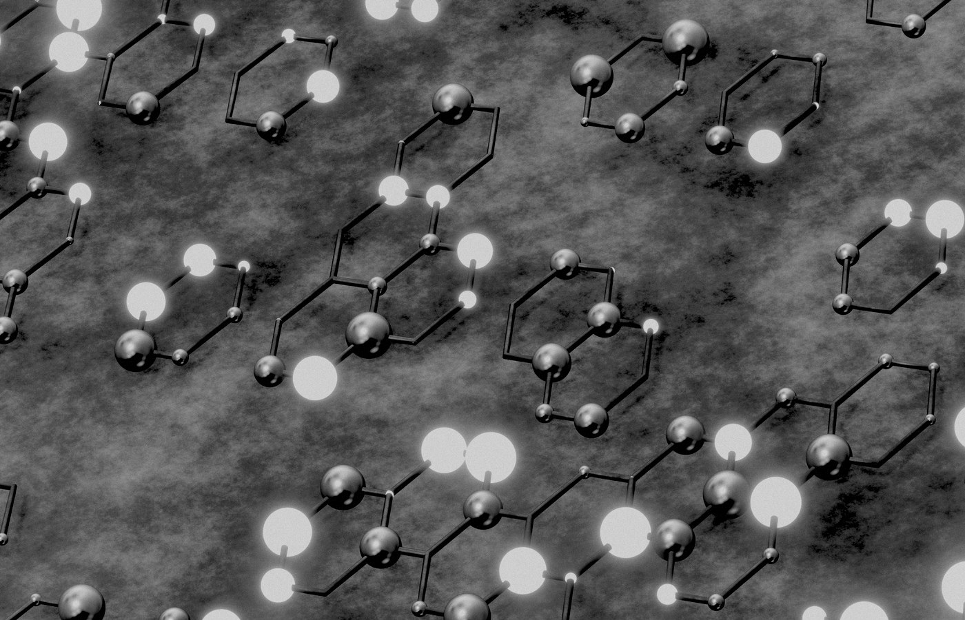 Face-free abstract molecular structure for ByteDance Anew Labs — spin-off raise, Sep 16 2026