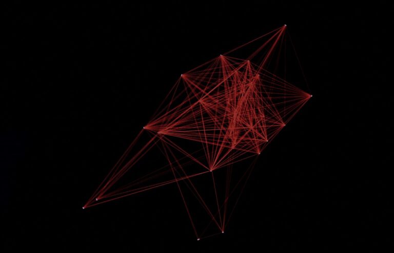 Face-free abstract red network geometry for Google Gemini / Irregular cyber-evaluation incident, Sep 20 2026