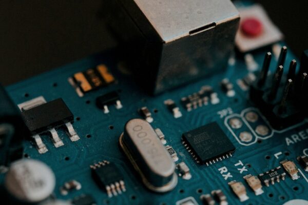 Face-free blue circuit board still for TypeSafe AI Jev — structured compute, models for machines not chat, Sep 16 2026